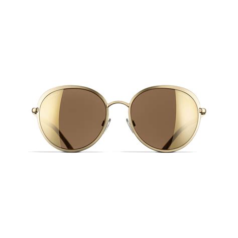 chanel gold sunglasses sale|Chanel sunglasses discount.